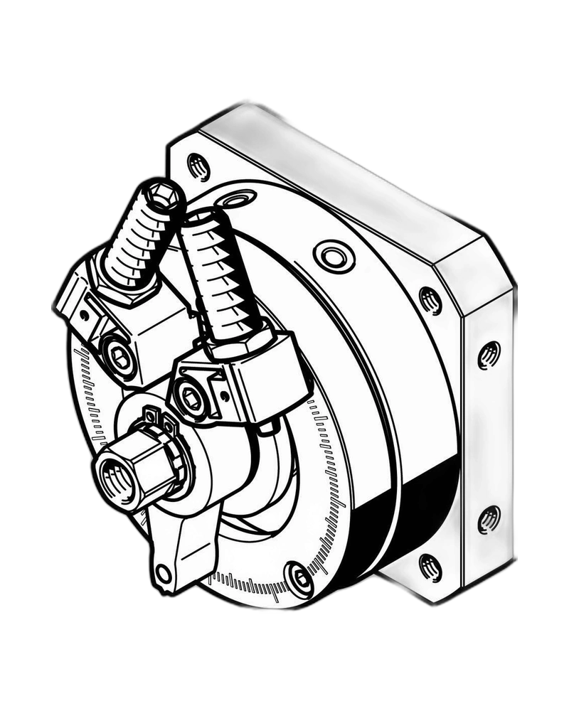 Semi-rotary drive DSM - DSM-32-270-P1-A-B image 2