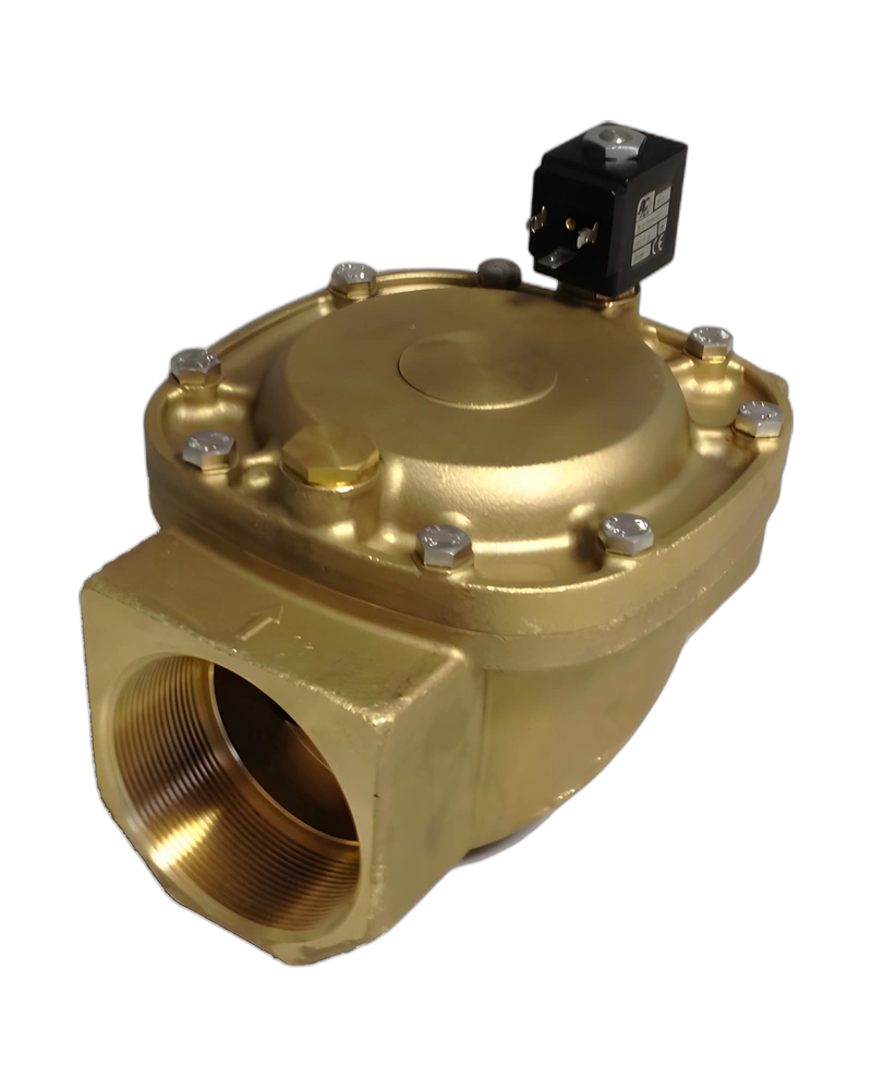 Brass Servo Assisted Valve(NO) - 1- 1/2 inch