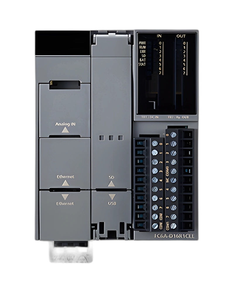 MICRO PLC FC6A-D16P1CEE - PLC 16IO 24VDC Trans. Source