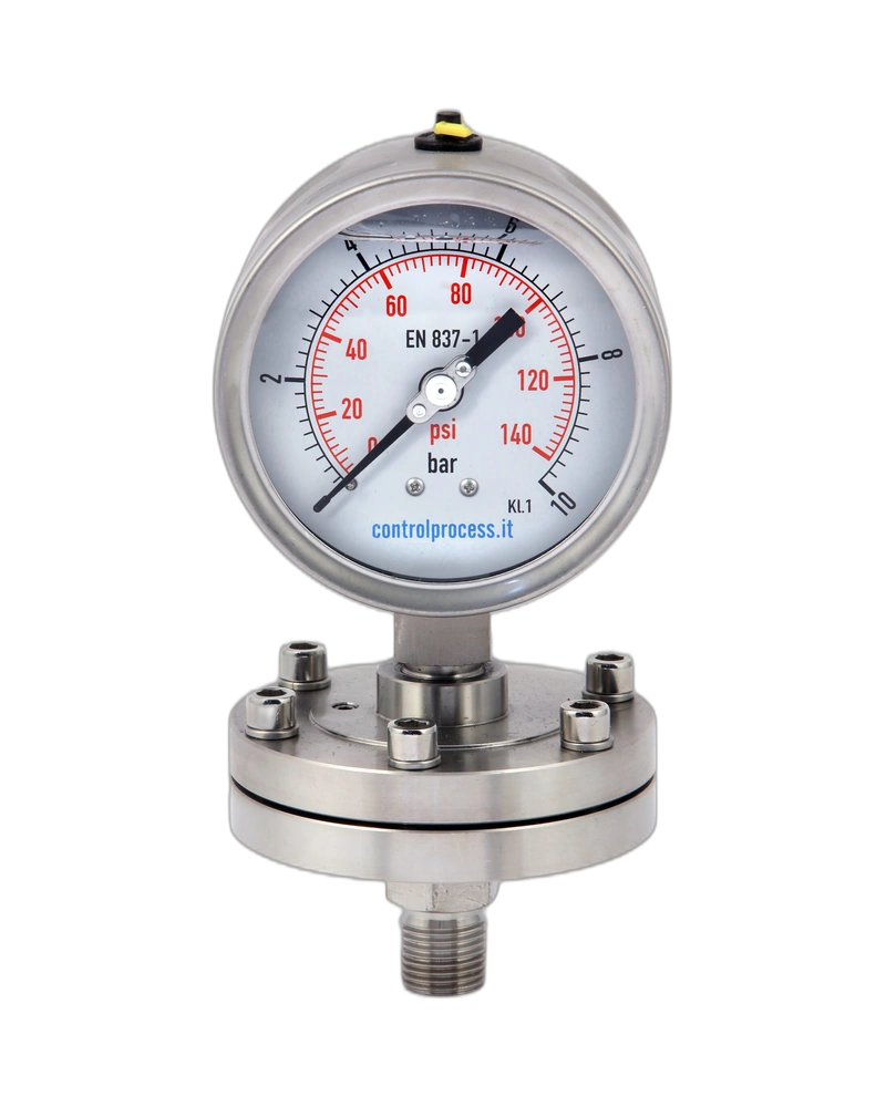 Servo-controlled 3-way vacuum solenoid valves with bistable impulse solenoid pilot valve and with low absorption electric coil