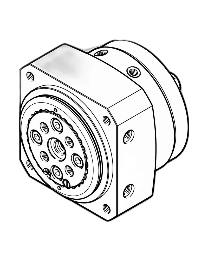 Semi-rotary drive DSM - DSM-16-270-HD-A-B