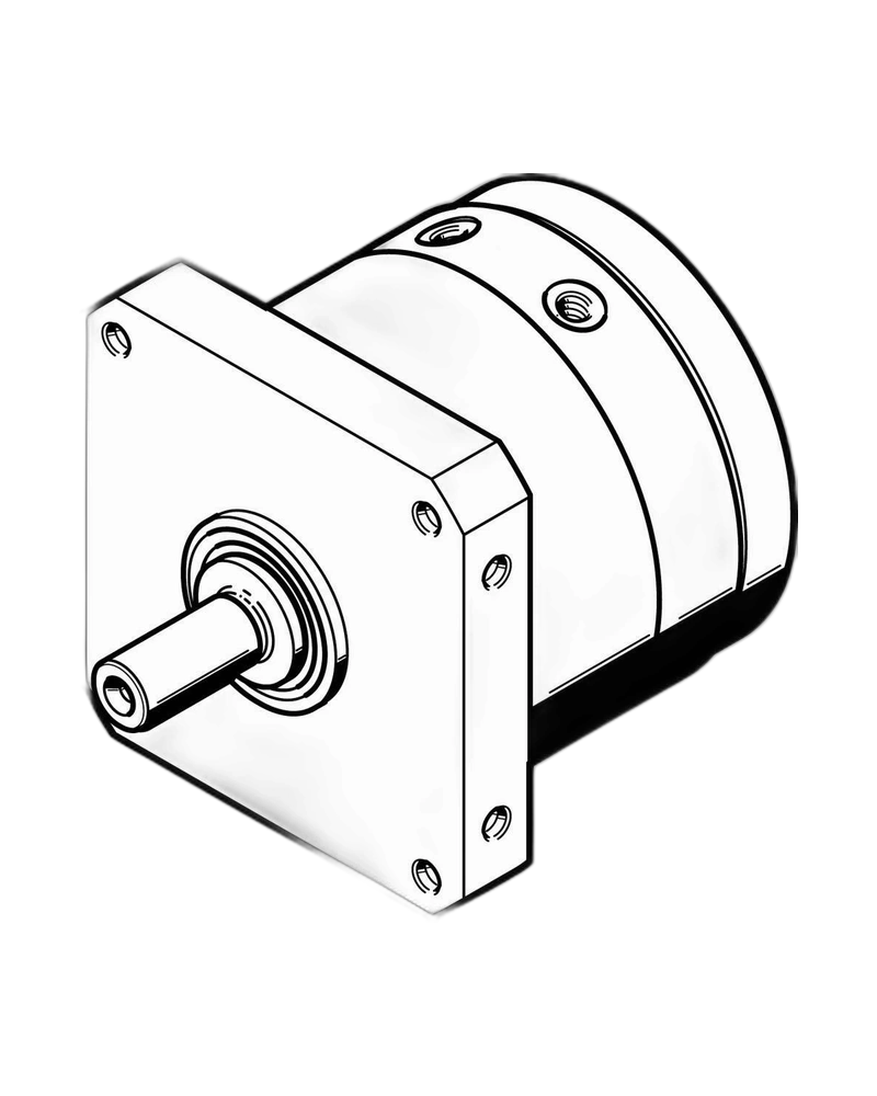 Semi-rotary drive DSM - DSM-T-40-270-A-B