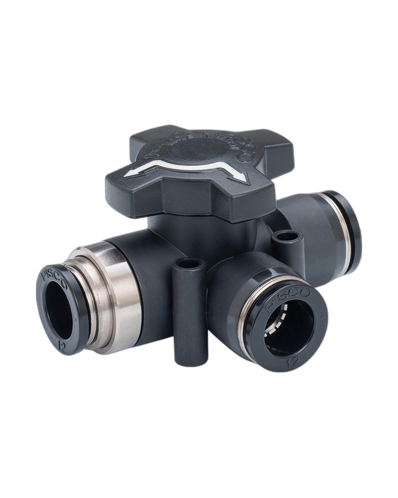 Change valve flow path visual indication type