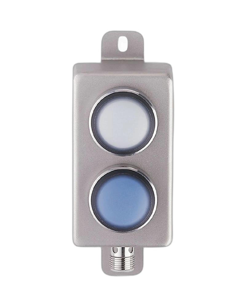 AC2380 - AS-Interface illuminated pushbutton module - AS-i Module 2BI 2LO WT/BL IP69K