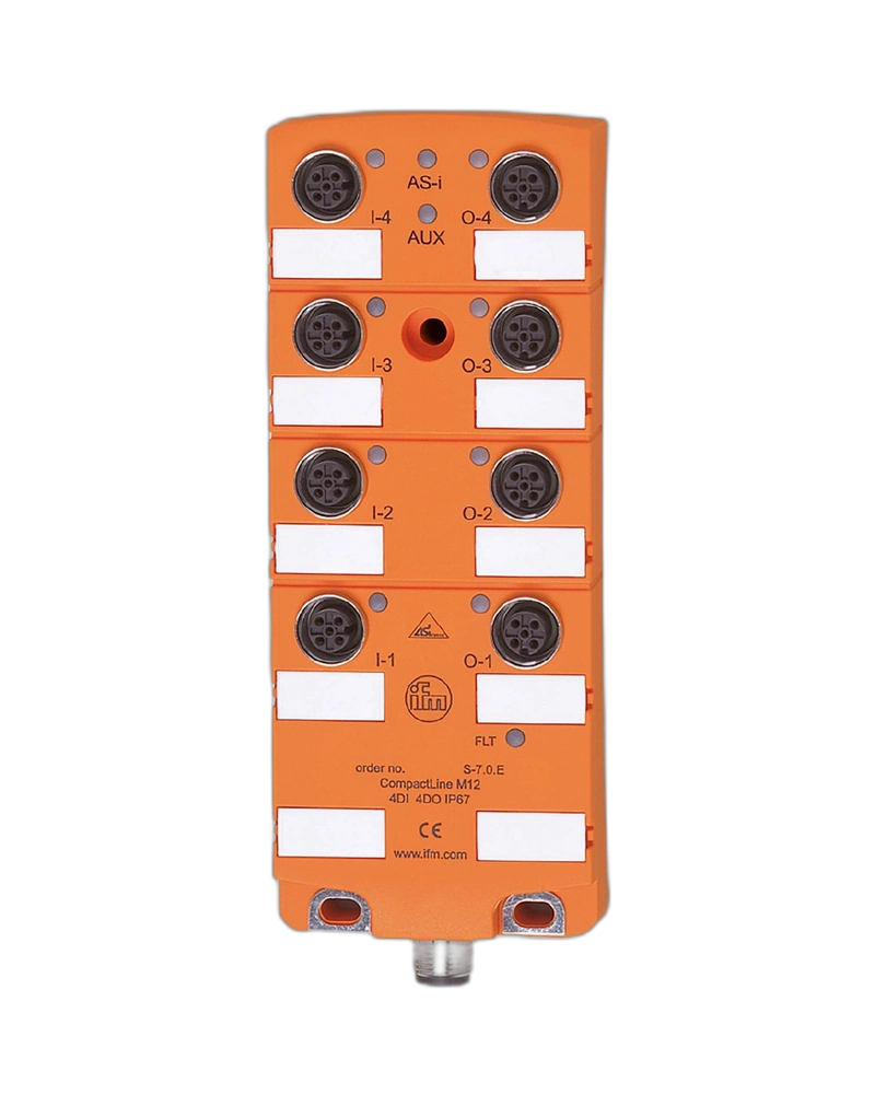 AC2467 - AS-Interface CompactLine module - CompactM12 4 DI-Y 4 DO A/B M12