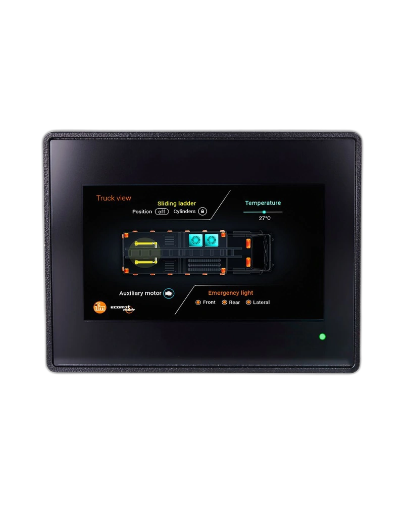 CR1143 - Programmable graphic display for controlling mobile machines - ecomatDisplay/4.3"/TOUCH/U